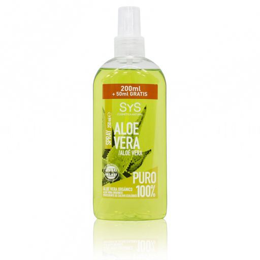 Sistema de Pulverização de Emergência Aloe Vera 200 ml+50 ml 100% puro