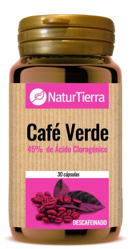 Café Verde Sem Cafeína 30 cápsulas