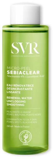 Sebiaclear Água Ativa Dermatológica Micro-Peel150 ml