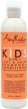 Shampoo e Condicionador Curl & Shine Kids 2 em 1 236 ml