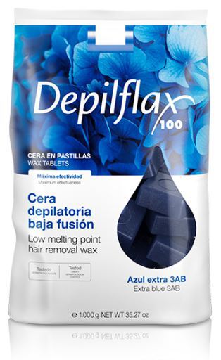 Cera Depilatória Low Fusion Blue 3ab 1000 gr