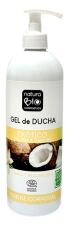 Gel de Banho de Baunilha e Coco Exótico Orgânico 740 ml