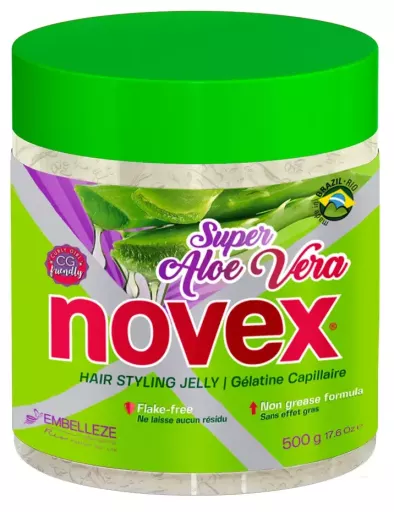 Super Aloe Vera Gelatina Fixadora Fixadora 500 gr