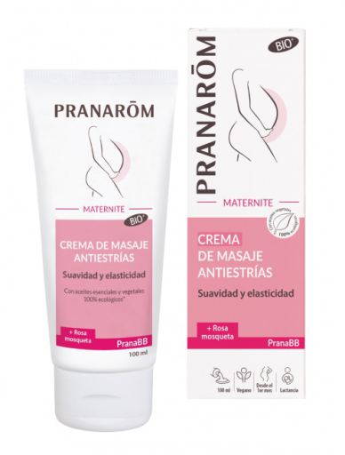 PranaBB Creme de massagem orgânico anti-estrias 100 ml