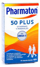 Vitaminas e Minerais 50 Plus 30 Cápsulas