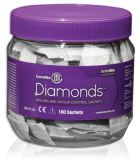 Sachês de perfume Diamonds Gel 100 unidades