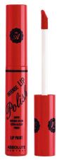 Gloss labial intensivo com polonês labial