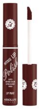 Gloss labial intensivo com polonês labial