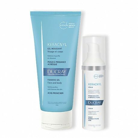 Conjunto Keracnyl Serum 30 ml + 200 ml gel de limpeza