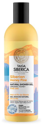 Taiga Siberica Gel de banho Spa de pinho natural 270 ml