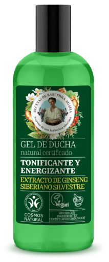 Gel de Banho Energizante e Tonificante Natural 260 ml