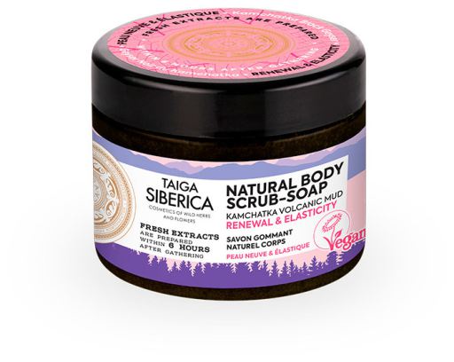 Taiga Natural Sabonete Esfoliante Renovação e Elasticidade 300 ml