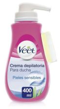 Creme depilatório de banho para peles sensíveis 400 ml