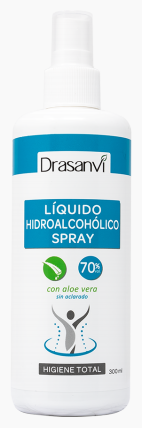 Líquido hidroalcoólico para mãos Aloe Vera 300 ml