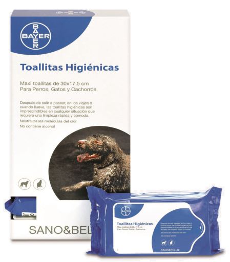 Toalhetes de limpeza Sano &amp; Bello 35 unidades