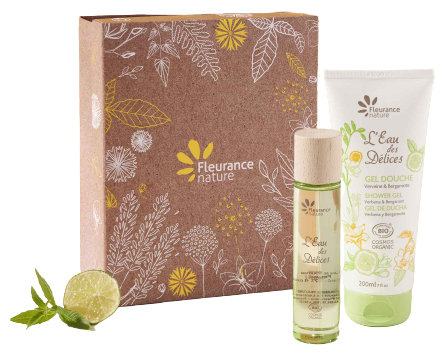 Conjunto Edd Verbena e Bergamota Gel de banho + água para perfume