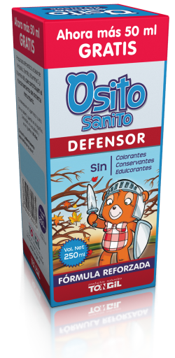 Ursinho de pelúcia Sanito Defender 150ml