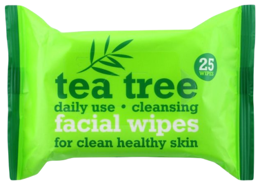 Toalhetes faciais Tea Tree 25 unidades