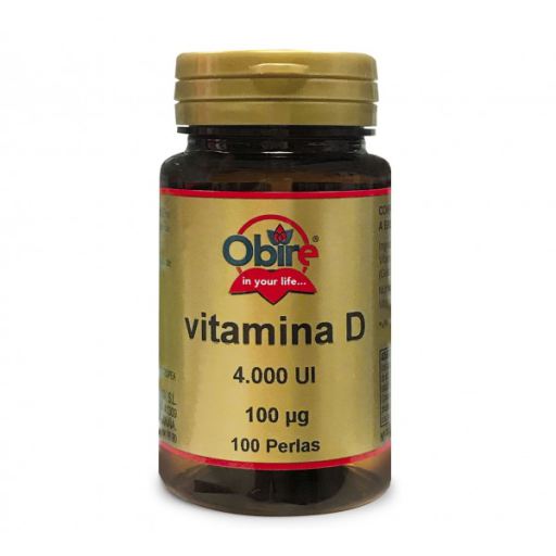 Vitamina D3 4000 IU 100 pérolas