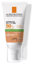 Anthelios Gel Toque Seco com Cor Antibrilho SPF 50+ 50 ml