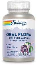 Sambuactin Oral Flora 30 Comprimidos Mastigáveis