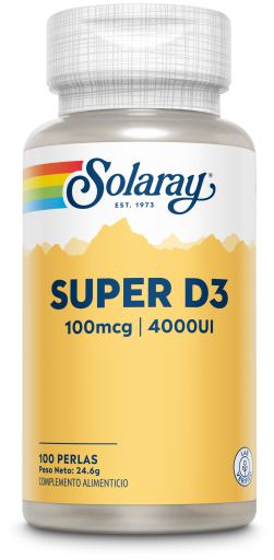 Super D3 4000IU 100 pérolas