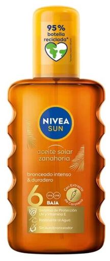 Spray bronzeador intenso óleo solar SPF 6 200 ml