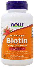 Biotin 10000 mcg 120 Cápsulas