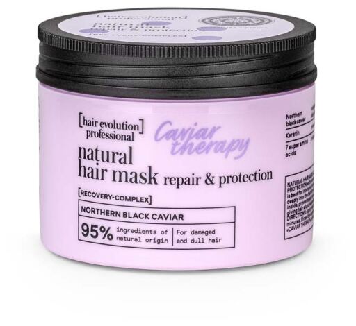 Máscara capilar de reparação e proteção Natural Caviar Therapy 150 ml