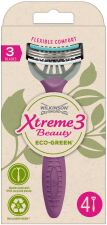 Xtreme 3 Shaver Eco green Woman 4 unidades