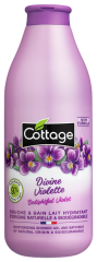 Banho de leite violeta e gel de banho 750 ml