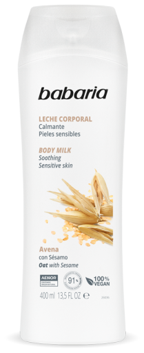 Leite Corporal Aveia Calmante 400 ml