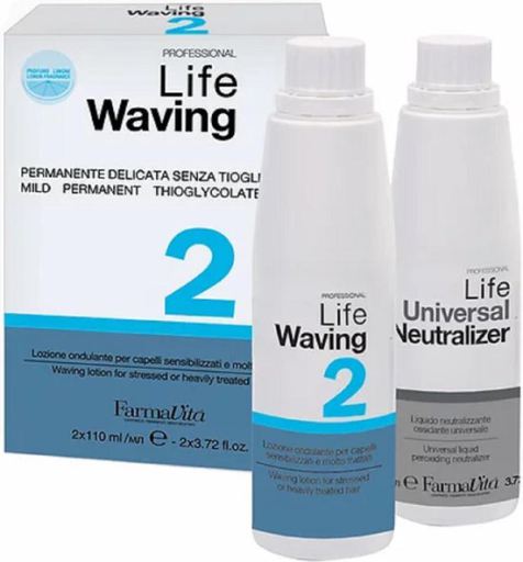 Life Waving 2 Waving Loção Permanente 2 x 110 ml