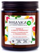 Vela aromática de cera natural Toranja e Menta Marroquina 205 gr