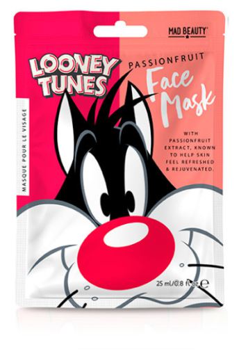 Máscara facial Looney Tunes Sylvester 1 unidade