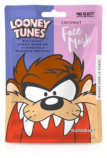 Máscara facial Looney Tunes Taz 1 unidade