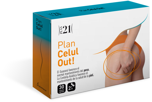 Plan Celul Out 30 cápsulas vegetais