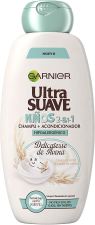 Shampoo de aveia 2 em 1 ultra suave para crianças 400 ml