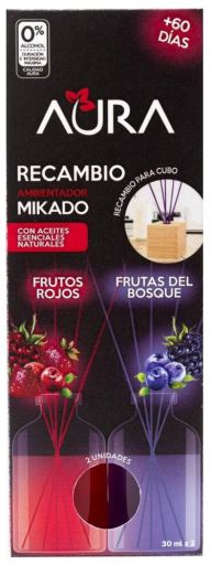 Refil Cube Aromatizante Frutos vermelhos Frutos silvestres 30 ml