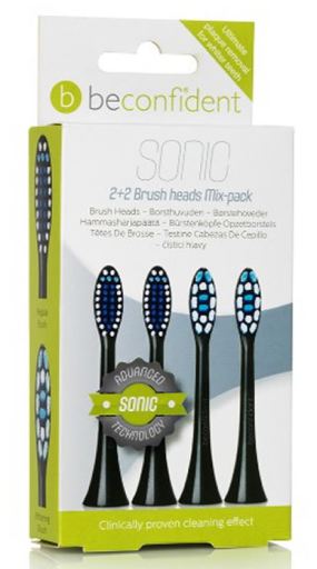 Sonic Regular-Whitening Brush Heads 4 peças