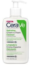 Creme Hidratante-Espuma de Limpeza para Pele Normal a Seca 236 ml