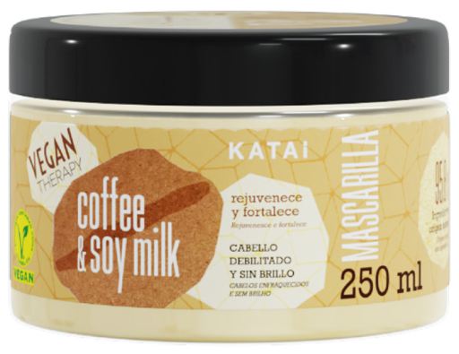 Máscara com café com leite de soja 250 ml