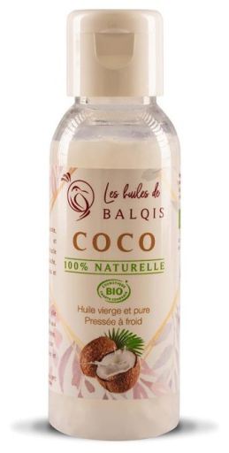 Óleo de coco virgem 100% orgânico 50 ml