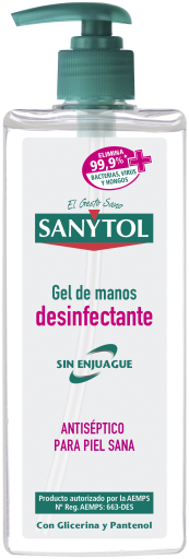 Gel desinfetante para as mãos 500 ml