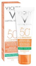 Capital Soleil Fotoprotetor Matificante 3 em 1 SPF 50+ 50 ml