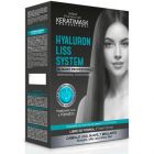 Kit de suavização Hyaluron Liss System keratimask profissional