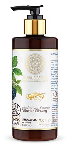 Champô de Recuperação Absoluta de Ginseng Siberiano 300 ml