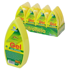 Gel ambientador de citronela anti-inseto