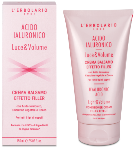 Condicionador Creme Efeito Preenchimento Ácido Hialurônico Light &amp; Volume 150 ml