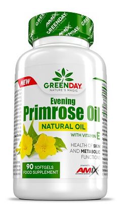 Óleo de noite de prímula Greenday® + vitamina E 90 cápsulas